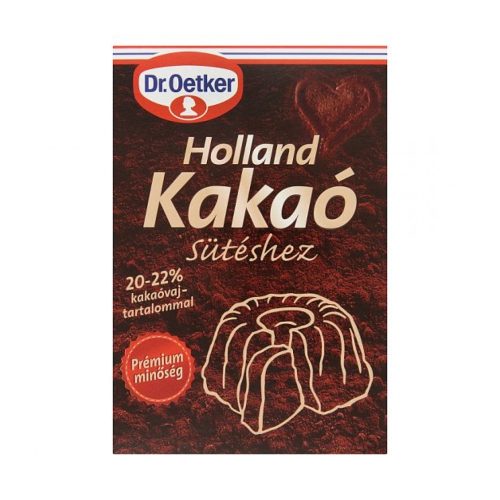 Dr.Oetker holland kakaópor sütéshez - 70g