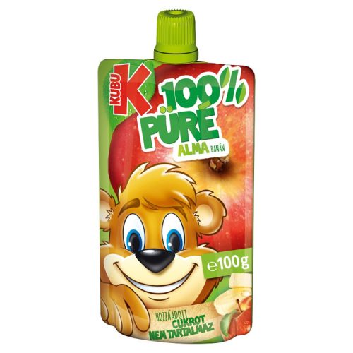 Kubu PÜRÉ alma-banán 100g