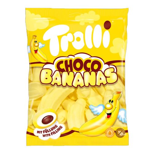 Trolli Csokival töltött banános hab - 150g