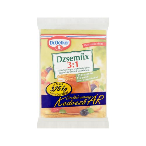 Dr.Oetker dzsemfix 3in1 3 db - 75 g