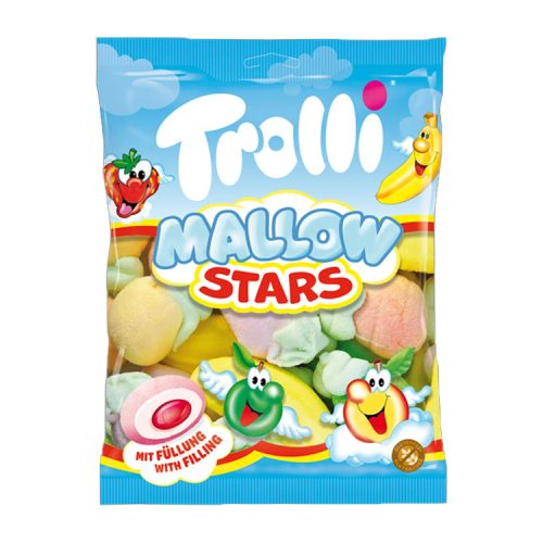 Trolli Mallow Star gumicukor (vegyes) - 150 g