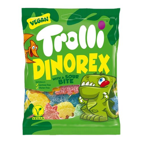 Gumicukor Trolli dinorex - 100 g