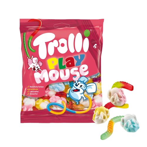 Gumicukor Trolli egér - 100 g