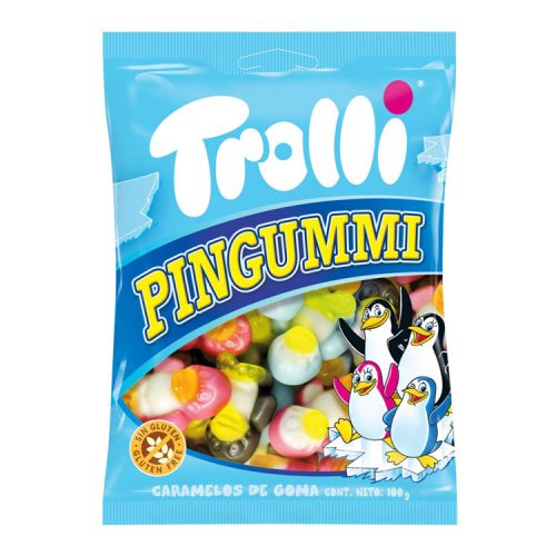 Gumicukor Trolli pingvin - 100 g