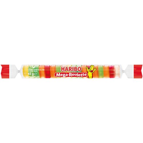 Haribo roulette mega - 45 g