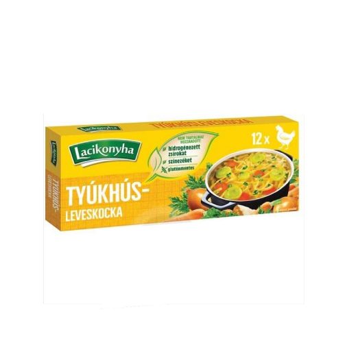 Lacikonyha Tyúkhúsleves kocka - 120 g