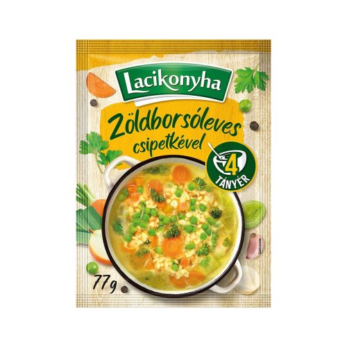 Lacikonyha Zöldborsóleves csipetkével - 77 g