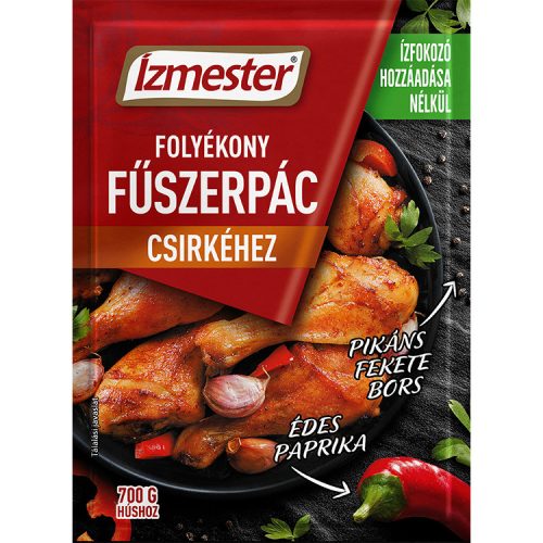 Lacikonyha Ízmester folyékony fűszerpác csirkéhez - 80 g