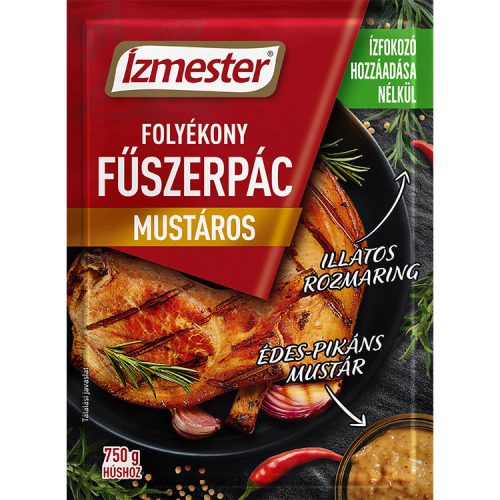 Lacikonyha Ízmester folyékony fűszerpác mustáros - 80 g