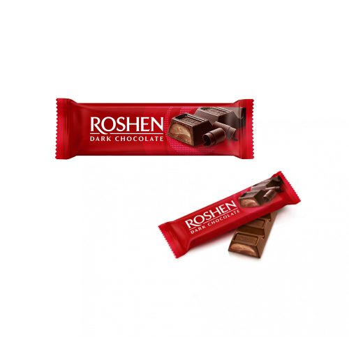 Roshen szelet étcsokoládé csokoládékrémes - 33 g