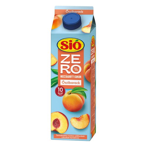 Sió zero öszibarack - 1000 ml