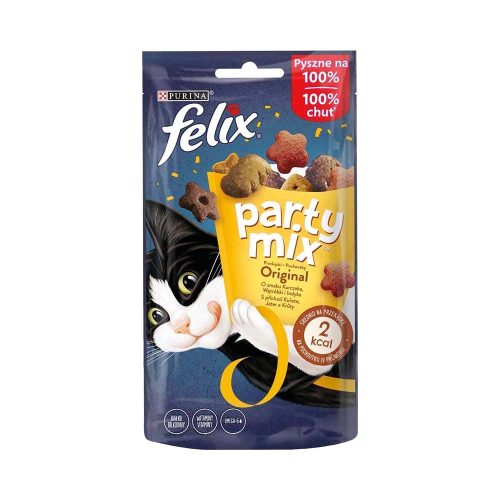 FELIX PARTY MIX Original Mix macska jutalomfalat 60g