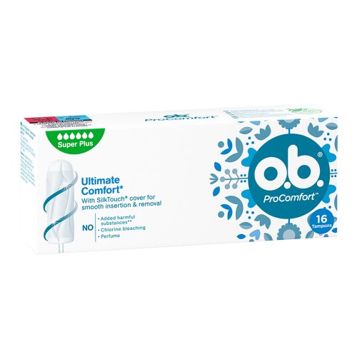 O.B. tampon procomfort super PLUS - 16 db