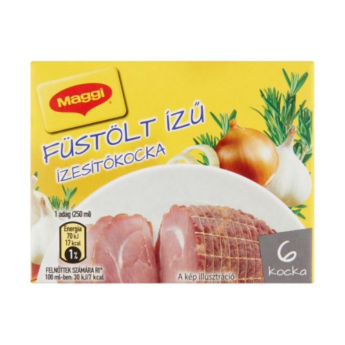 MAGGI füstölt ízesítésű kocka - 60g