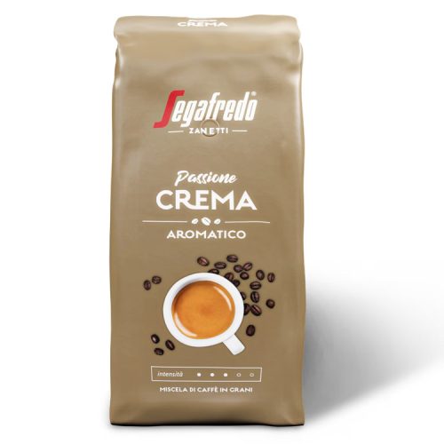 Segafredo Passione Crema Aromatico szemes pörkölt kávé 1000 g