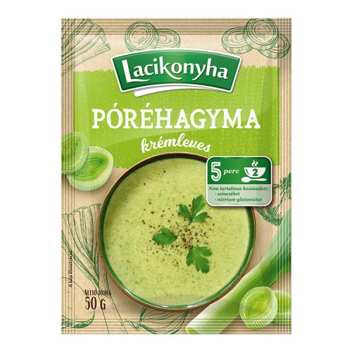 Lacikonyha Póréhagyma krémleves - 50g