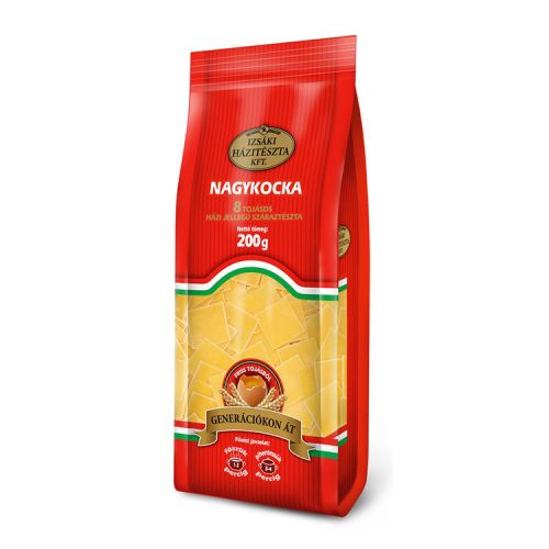 Izsáki 8 tojásos nagykocka tészta - 200g