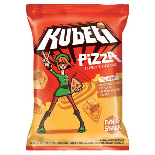 Kubeti pizza ízesítésű snack - 35 g