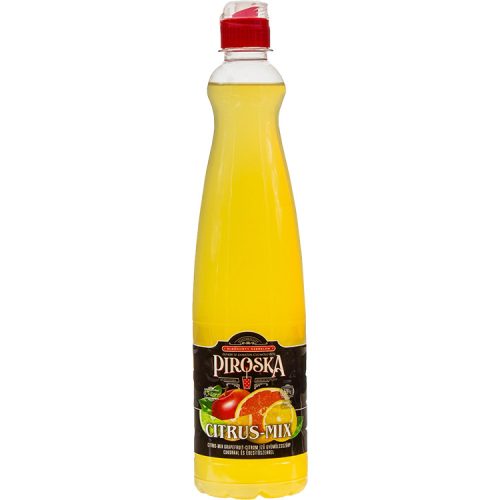 Piroska citrus mix ízű gyümölcsszörp - 700 ml