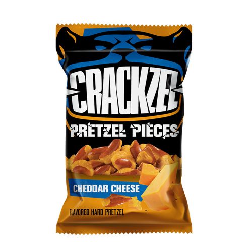 Crackzel cheddar sajt ízű perecdarabok - 65g