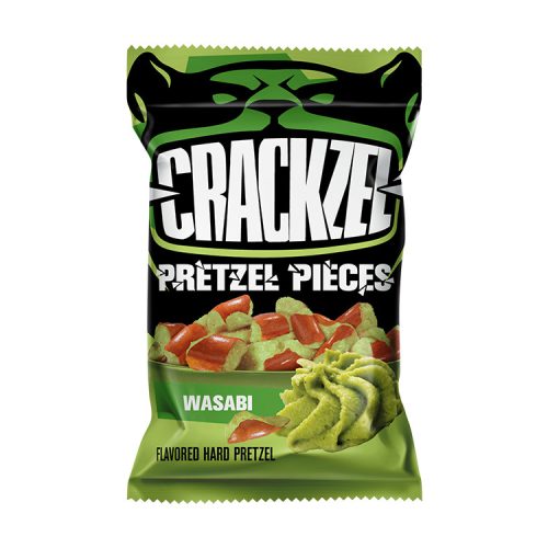 Crackzel wasabi ízű perecdarabok - 65g