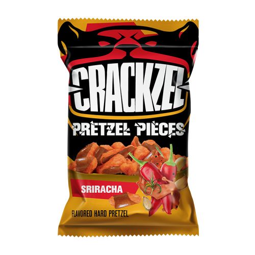 Crackzel sriracha csípős paprika ízű perecdarabok - 65g