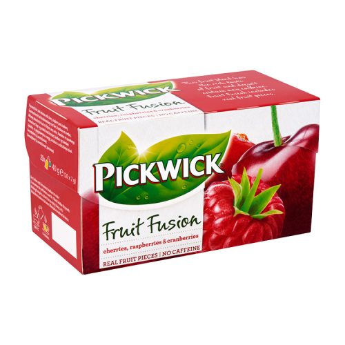 Pickwick tea Fruit Fusion meggy-áfonya-málna - 40 g.