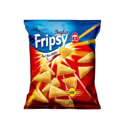 Fripsy chili ízű snack (Red hot chillies) - 50g