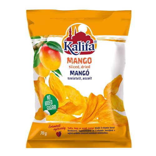 Kalifa mangó szeletelt, aszalt - 70g