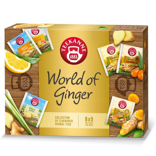 Teekanne teaválogatás World Of Ginger - 55g