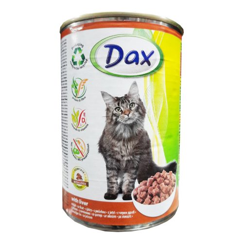 Dax máj ízesítésű nedves macskaeledel - 415g
