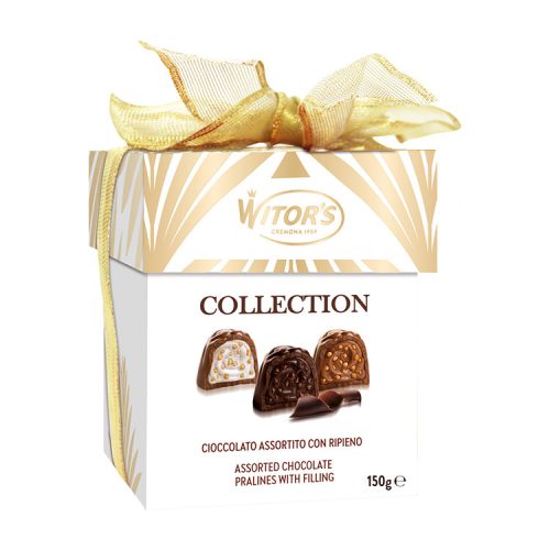 Witors Cubo Collection Töltött ét-és tejcsokoládé praliné vál. - 150g