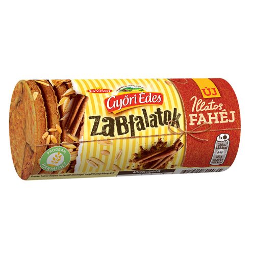 Győri zabfalat fahéjas - 215g