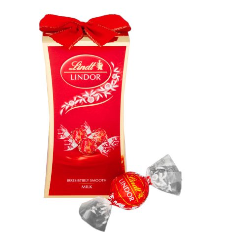 Lindor tejcsokoládé praliné ajándékdobozban - 75 g