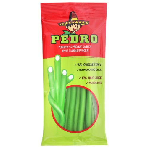 Pedro gumicukor apple pencils - 80g