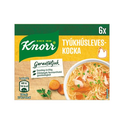 Knorr tyúkhúsleves-kocka - 60 g