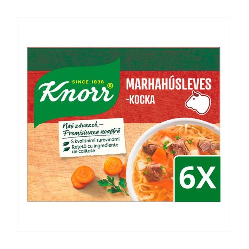 Knorr marhahúsleves-kocka - 60 g