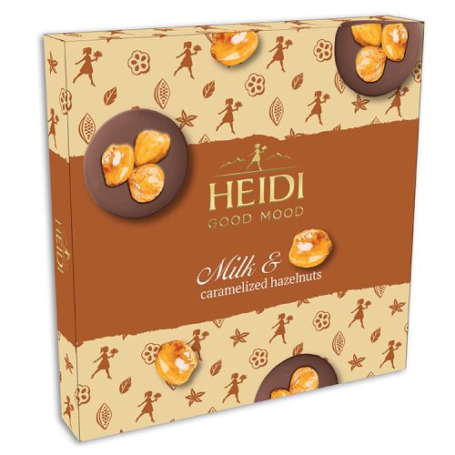 Heidi Good Mood földimogyorós tejcsokoládé praliné - 119 g