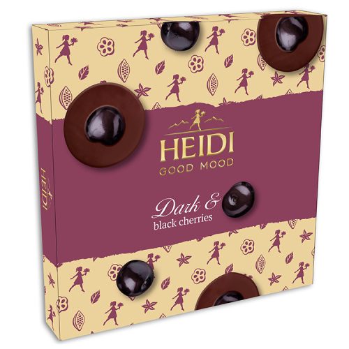 Heidi Good Mood cseresznyés étcsokoládé praliné - 119 g