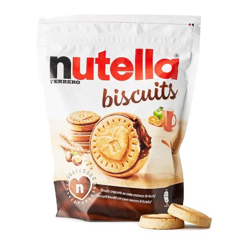 Nutella Biscuits Nutella-val töltött keksz - 304g