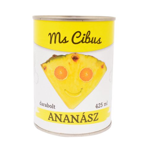 Ms. Cibus darabolt ananász - 425ML