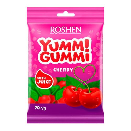 Yummi Gummi gumicukor Cherry - 70 g