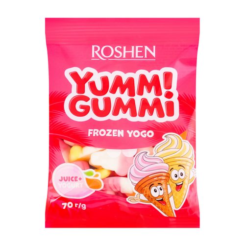 Yummi Gummi gumicukor Frozen Yogo - 70 g