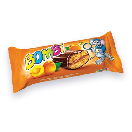 Bombi sárgabarackos puszedli szelet - 50 g