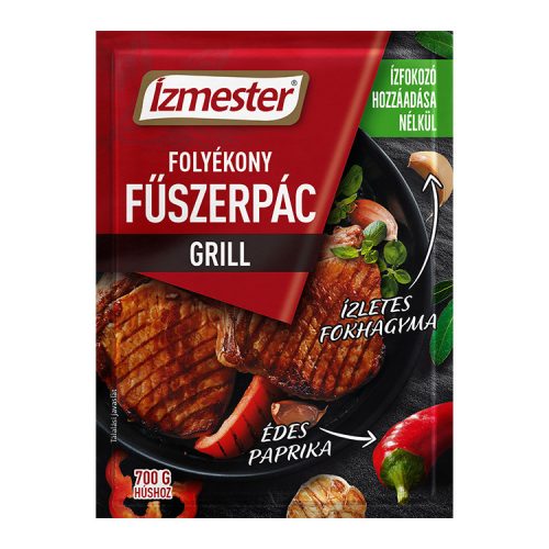 Lacikonyha Ízmester folyékony fűszerpác grill - 80ml