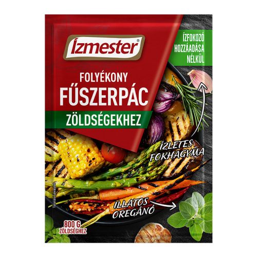 Lacikonyha Ízmester folyékony fűszerpác zöldségekhez - 80ml