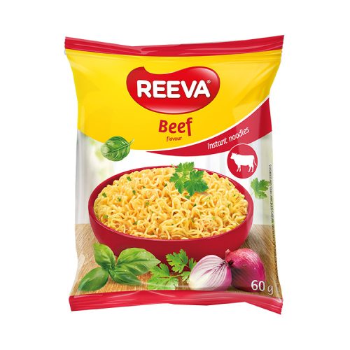 REEVA instant tésztaleves marhahúsos íz - 60g