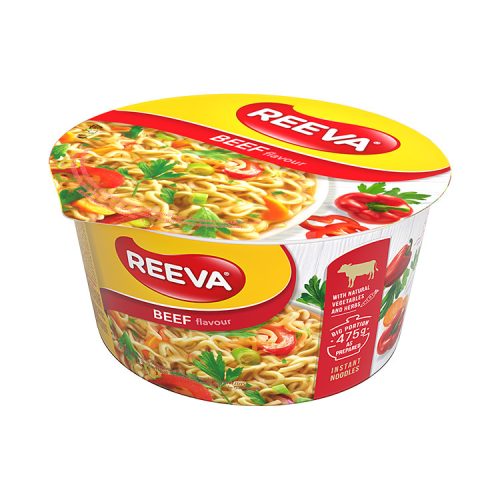 REEVA instant tésztaleves marhahúsos íz - 75g