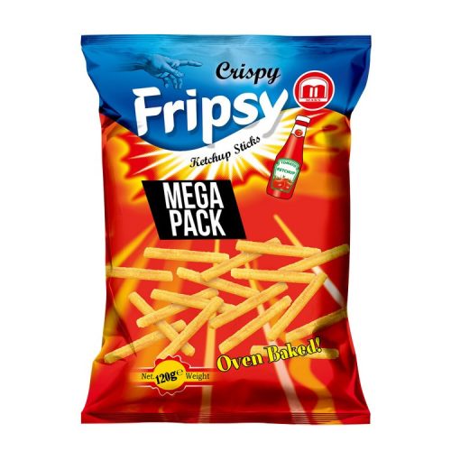Fripsy ketchup ízű snack - 120 g