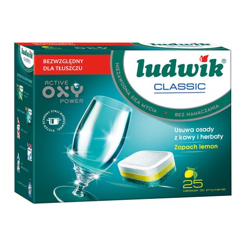 Ludwik mosogatógép tabletta Classic - 25db